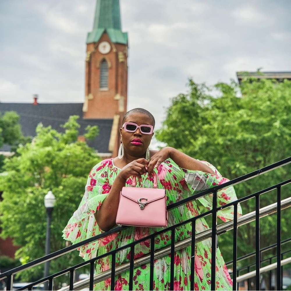 Christopher John Rogers Pleated Midi Dress - Picture 15 of 16